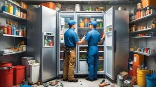 Почему холодильник издает шум фото